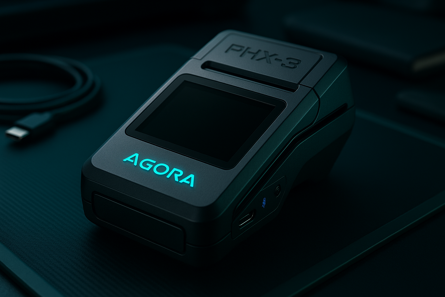 PHX-3 portable magnetic stripe & telemetry device