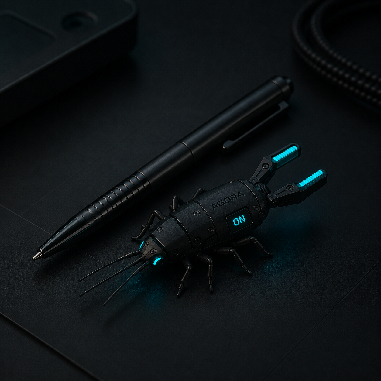Earwig audio sensor concept